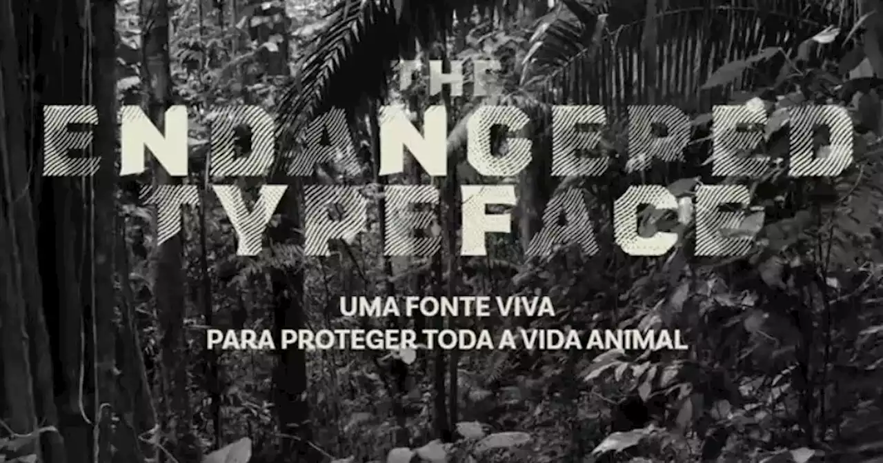 Espécies ameaçadas: lançada campanha em que cada letra é um animal em vias de extinção