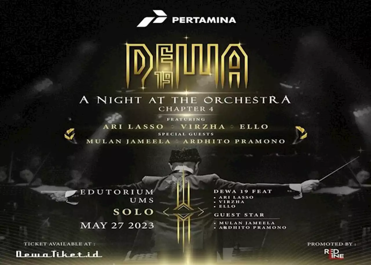 Begini Cara Tukar Tiket Konser Dewa 19 A Night at The Orchestra di Solo