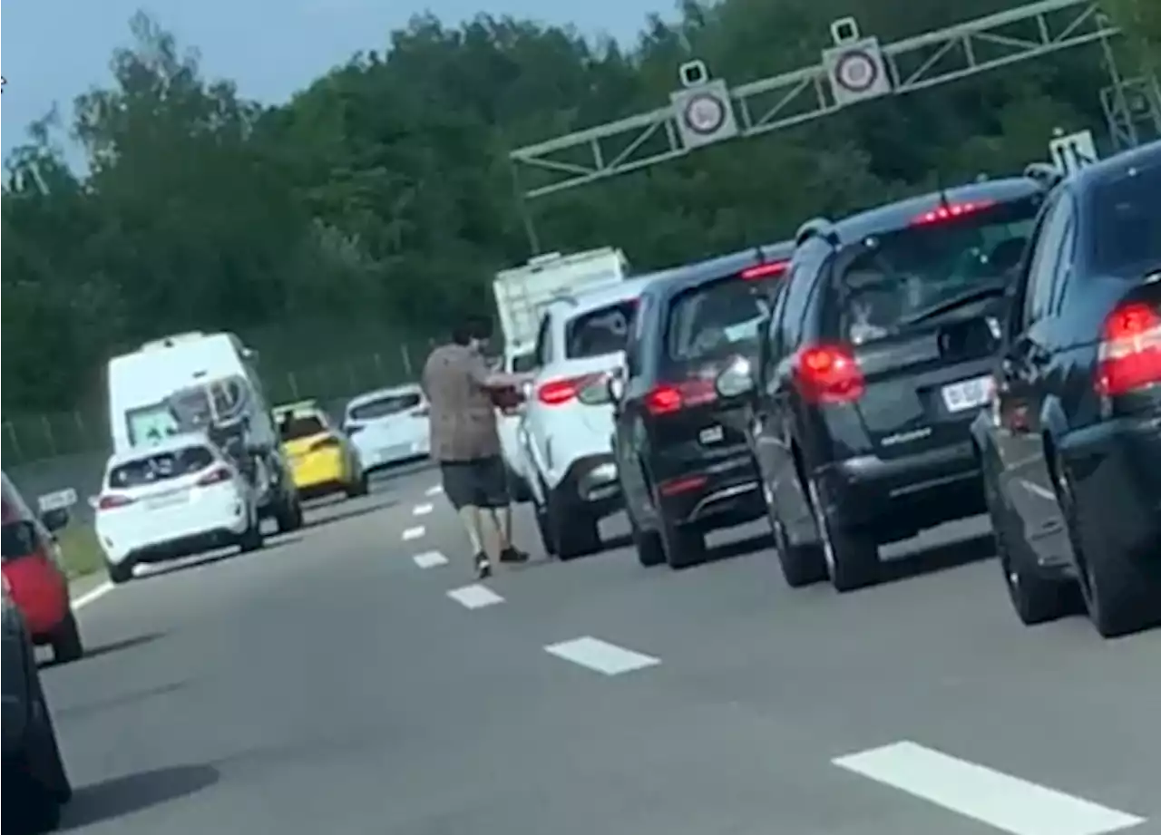 St.Gallen: Mann joggt im Stau auf der Stadtautobahn