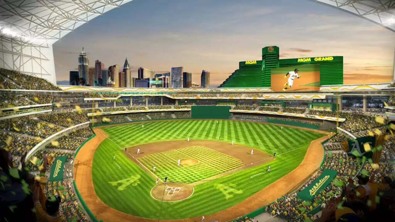 A's release renderings of proposed Vegas ballpark