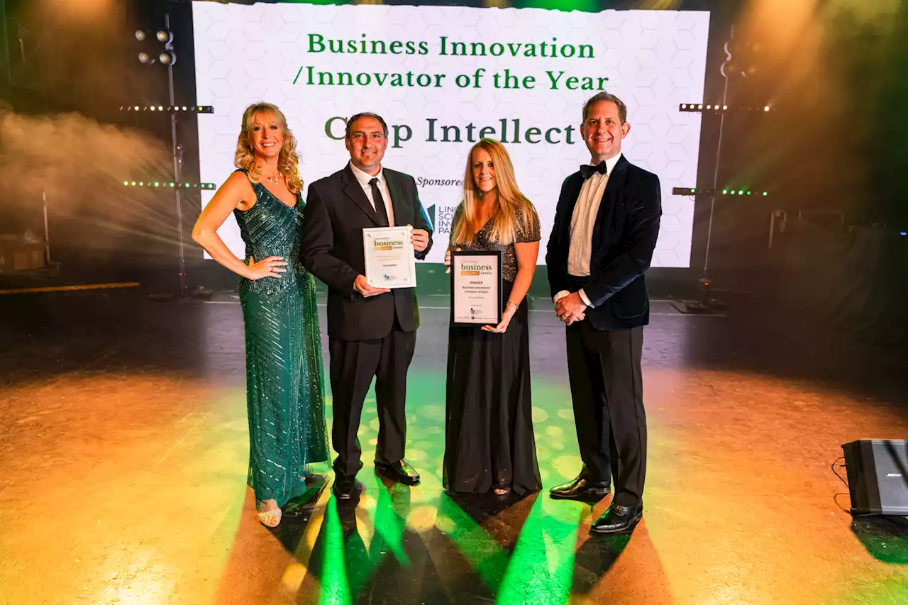 Crop Intellect win Business Innovator of the Year at Lincolnshire Business Excellence Awards 2023