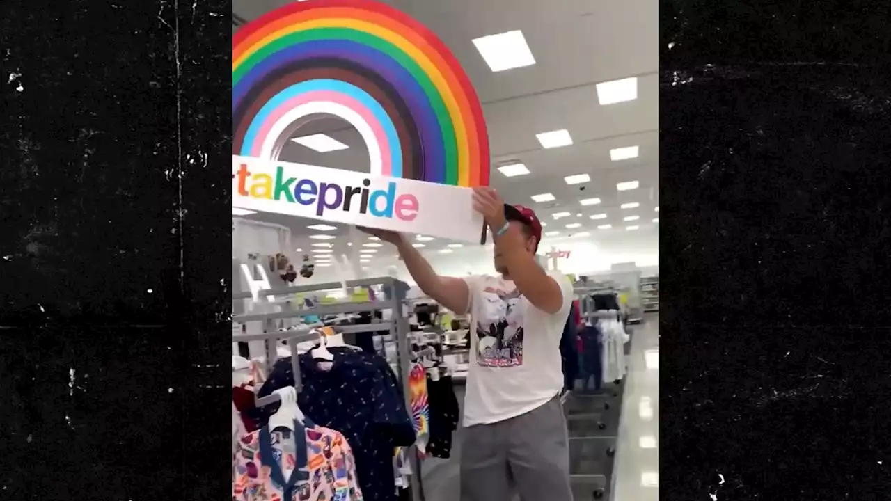 Target Store Protester Attacks LGBTQ Display for All to See on Video