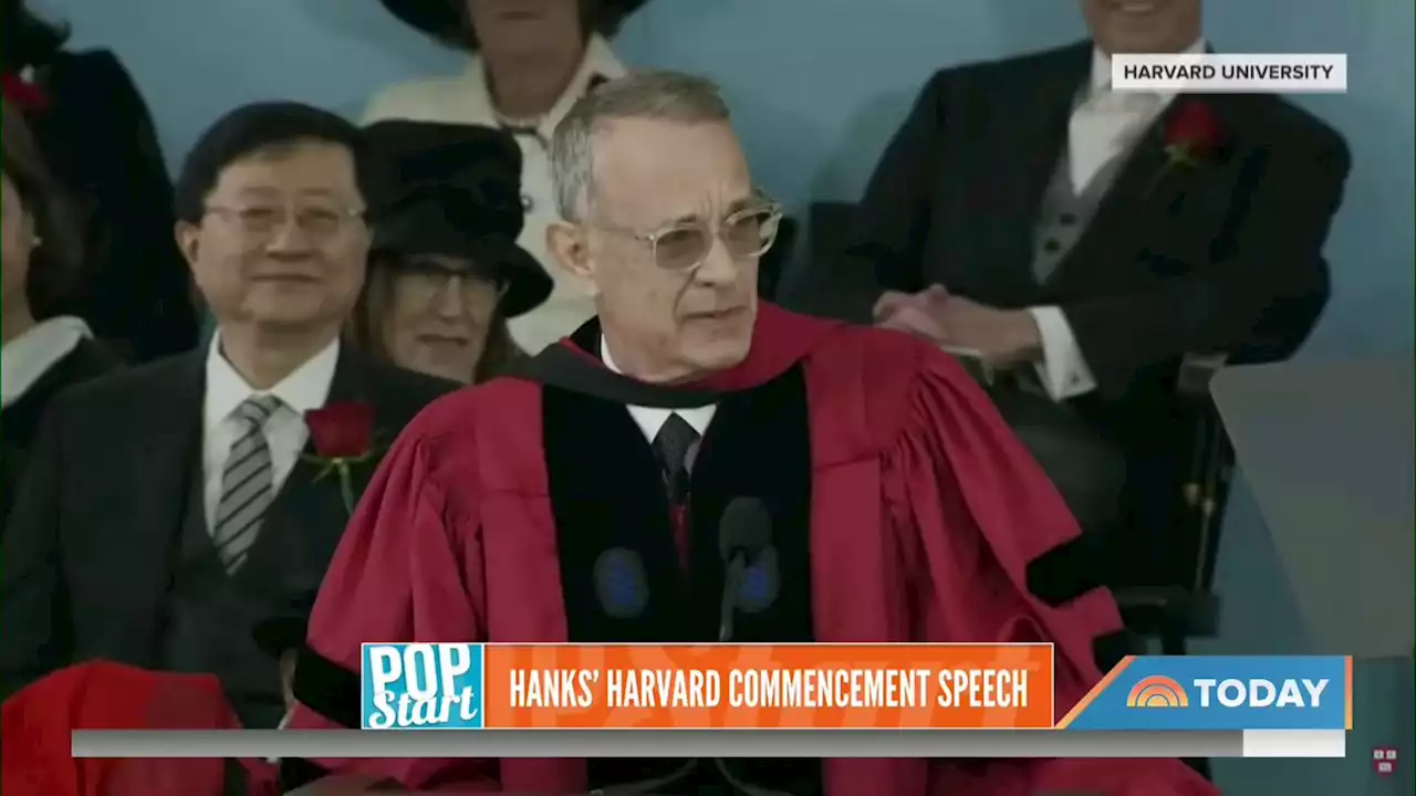 Tom Hanks delivers unforgettable commencement speech at Harvard: 'The truth is sacred'