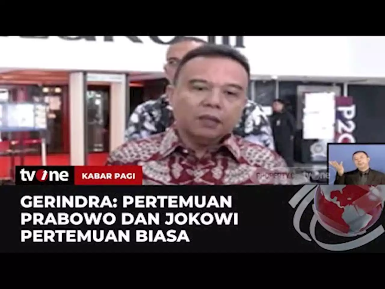 Ketua Harian DPP Gerindra soal Pertemuan Prabowo dan Jokowi: Pertemuan Biasa - tvOne