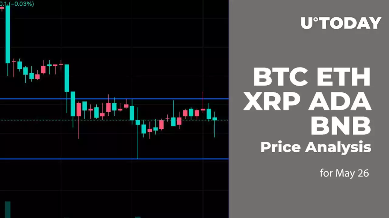 BTC, ETH, XRP, ADA and BNB Price Analysis for May 26