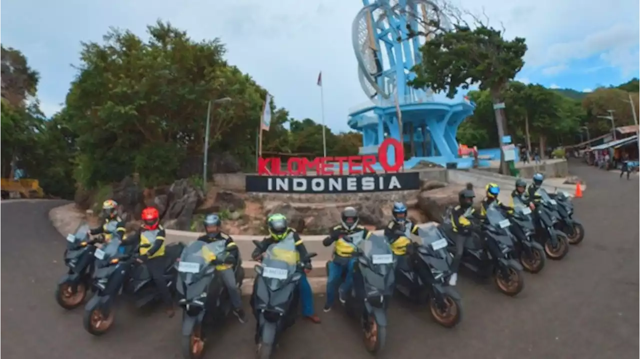 Uji Ketangguhan Yamaha Xmax Lewat Tour de Sumatera, Tempuh Jarak 1.600 Km Lebih