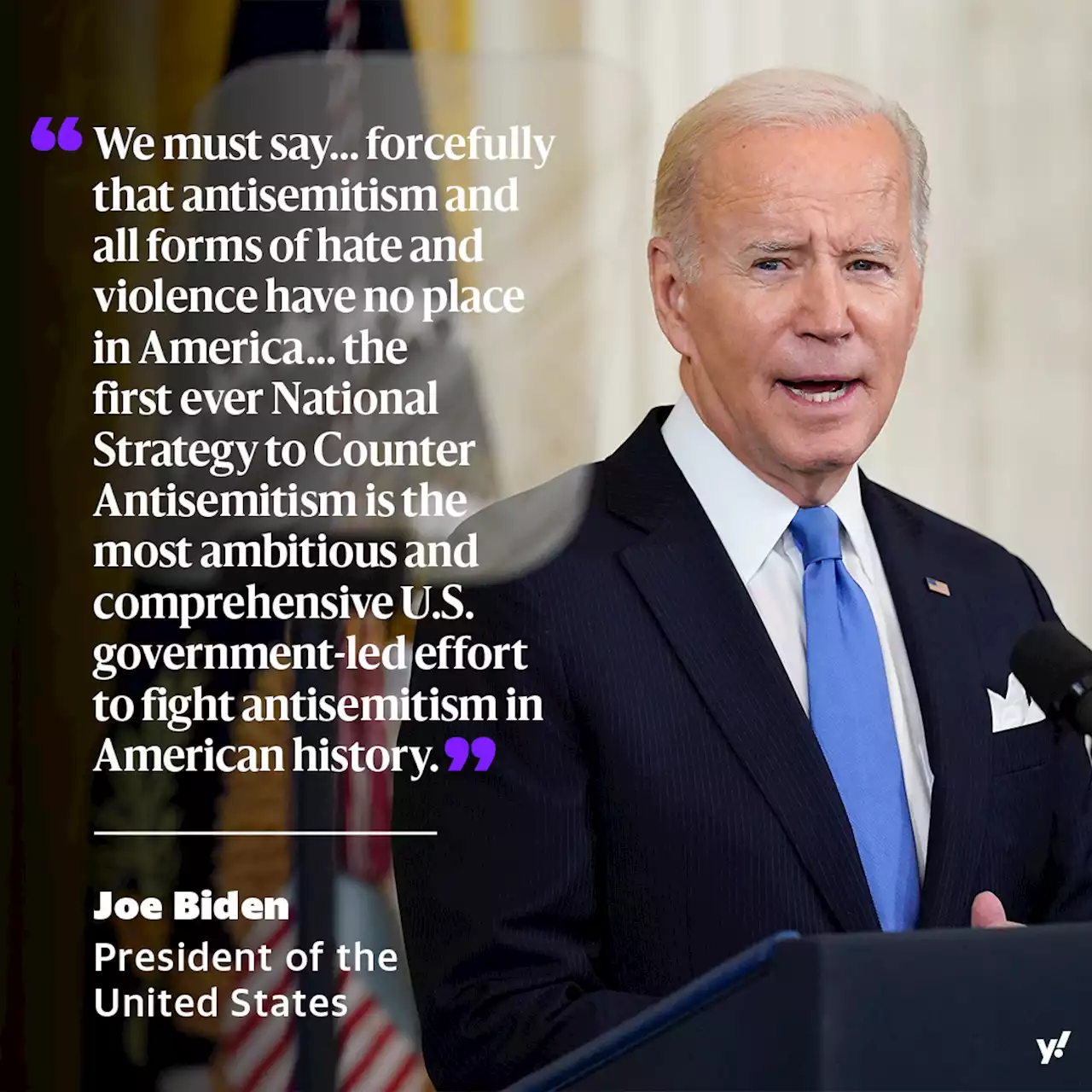 White House unveils strategy to combat antisemitism