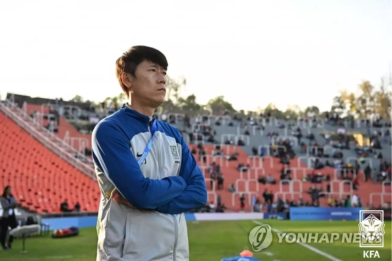 [U20월드컵] 김은중 감독 '수적으로 유리…많은 득점 가능했는데 아쉬워' | 연합뉴스