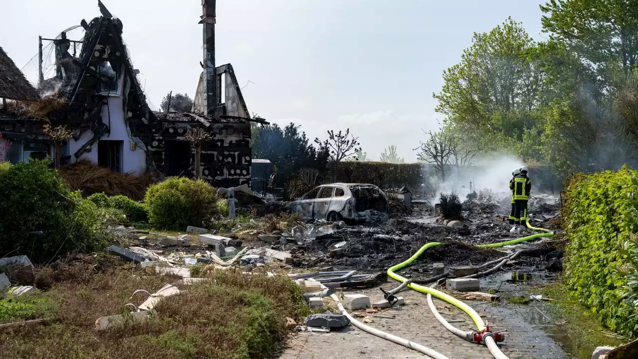 Gasexplosion auf Rügen: Häuser zerstört - Millionenschaden