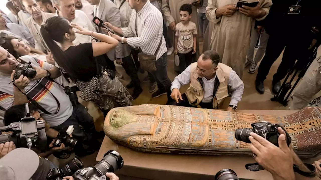 Egypt unveils recently discovered ancient workshops, tombs in Saqqara necropolis