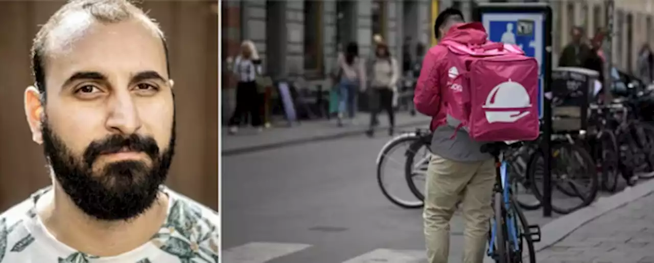 Dennis, 27, jobbade på Foodora: ”Vi skulle piska på buden”