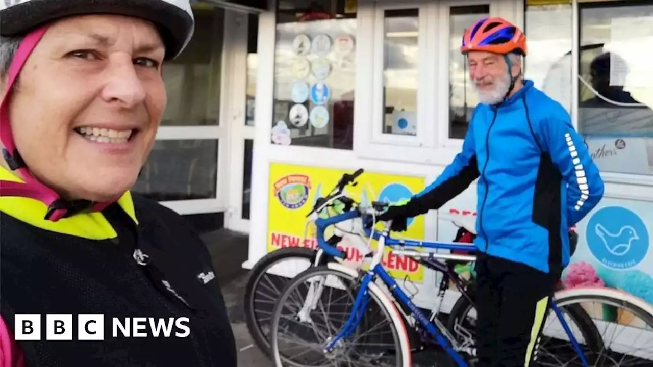 Cancer survivor tackling London bike challenge with father