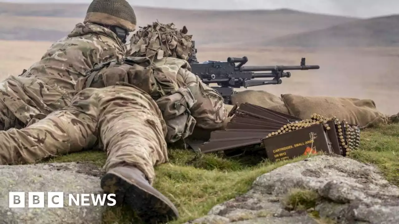 Machine guns among weapons lost by UK armed forces