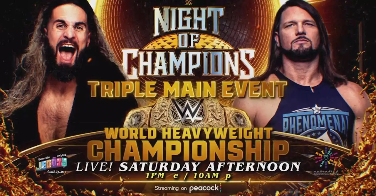 WWE NOC: Seth Rollins, World Heavyweight Champion (The Shield Rule!)