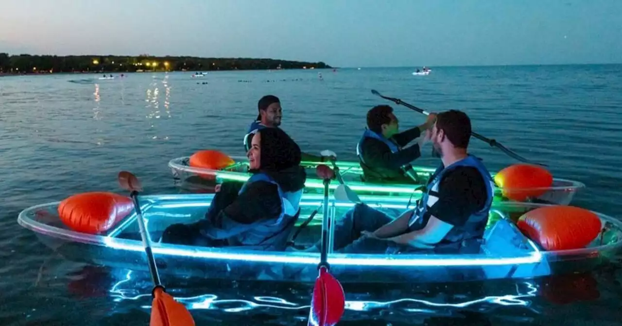 Glow-in-the-dark kayaking is coming back to Toronto this summer