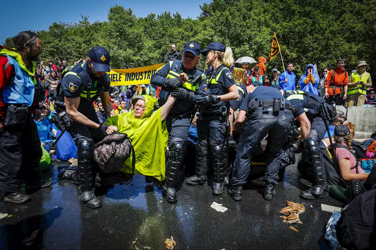 Den Haag: Mehr als 1.500 Festnahmen bei Demo von Klimaaktivisten