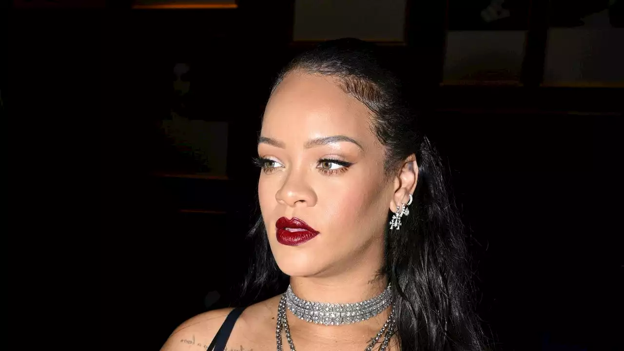 Rihanna Rediscovers The Sheer Maternity Slip