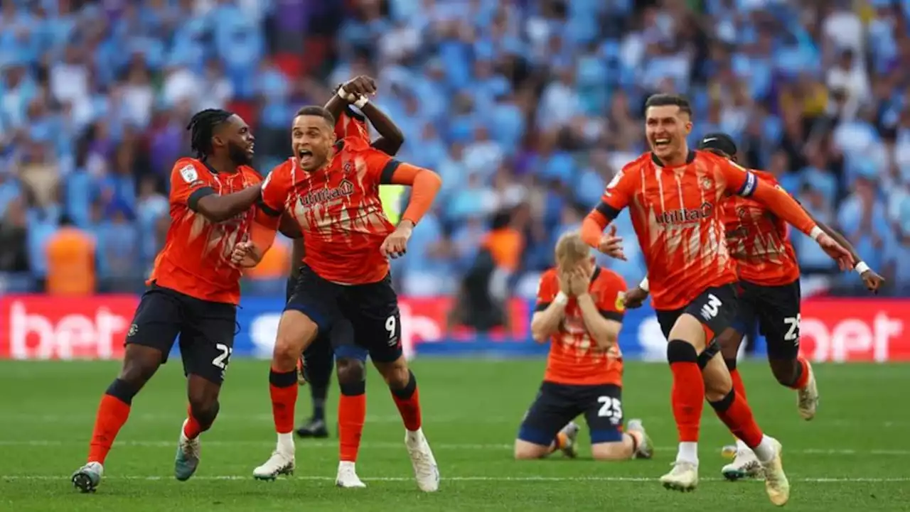 Luton promoted to Premier League after playoff win over Coventry