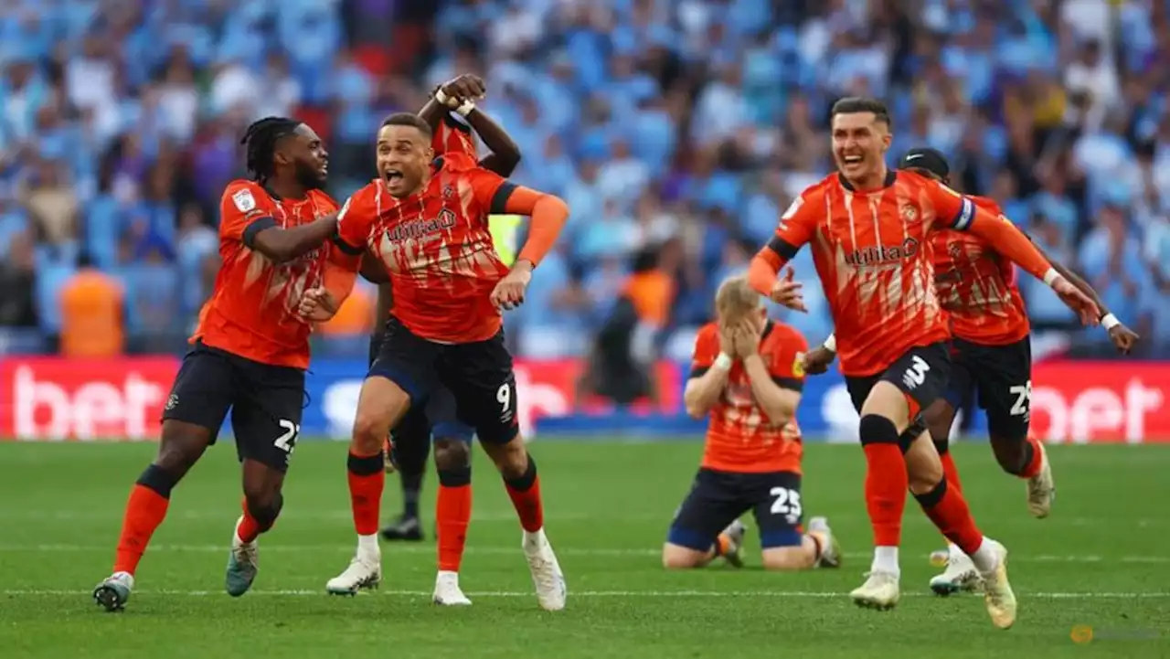 Luton promoted to Premier League after playoff win over Coventry