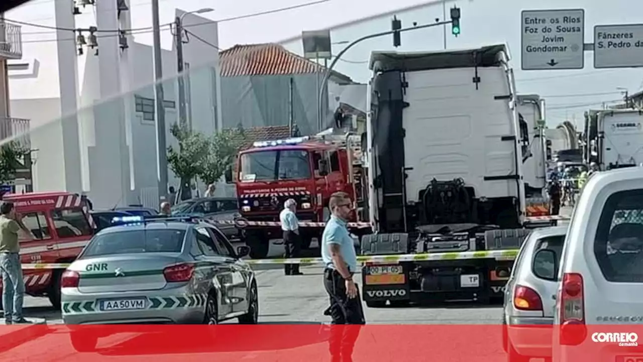 Peão morre colhido por camião em Gondomar