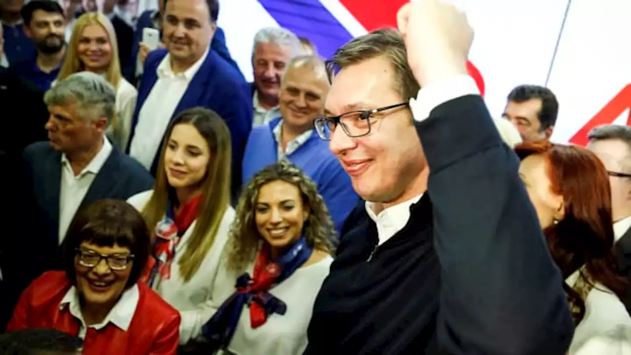 Serbia's President Vucic steps down as head of ruling party