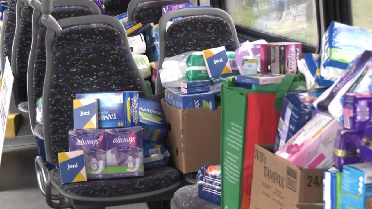 'Fill the Bus' fundraiser for menstrual products returns to Greater Victoria