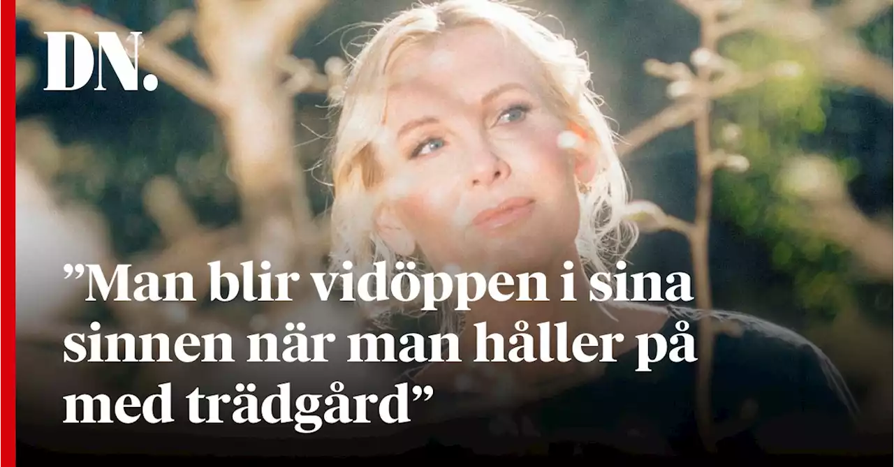 Victoria Skoglund: Man blir vidöppen i sina sinnen när man håller på med trädgård