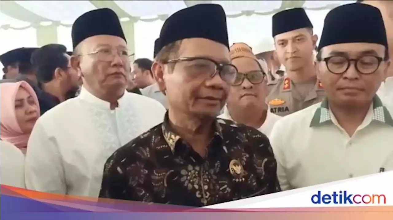 Mahfud Md Sambut Baik Namanya Masuk Radar Cawapres: Ya Bagus Saja