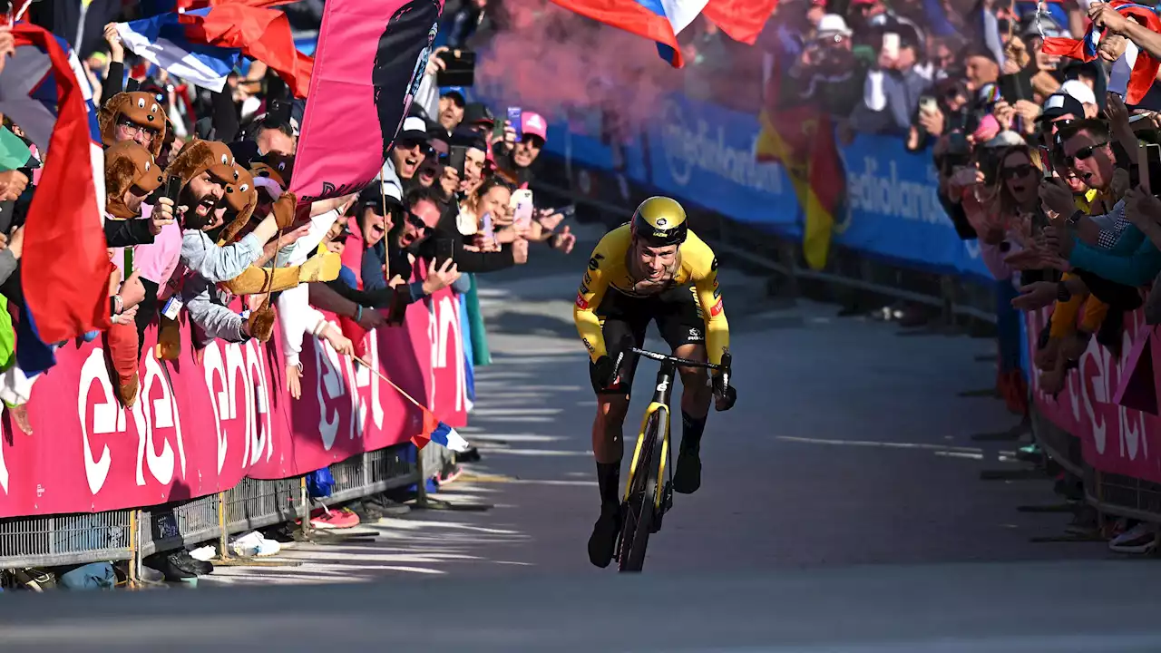 Giro d'Italia 2023: Primoz Roglic entreißt Geraint Thomas Rosa in dramatischem Bergzeitfahren und steht vor Gesamtsieg