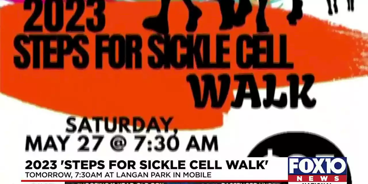 Steps for Sickle Cell Walk set Saturday at Langan Park in Mobile