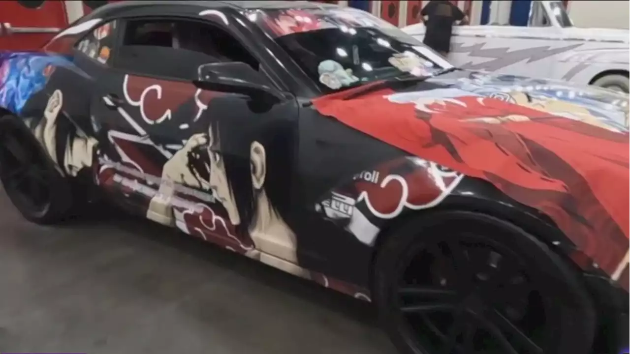 Comicpalooza Itasha Showdown: Car enthusiast pays tribute to her late father