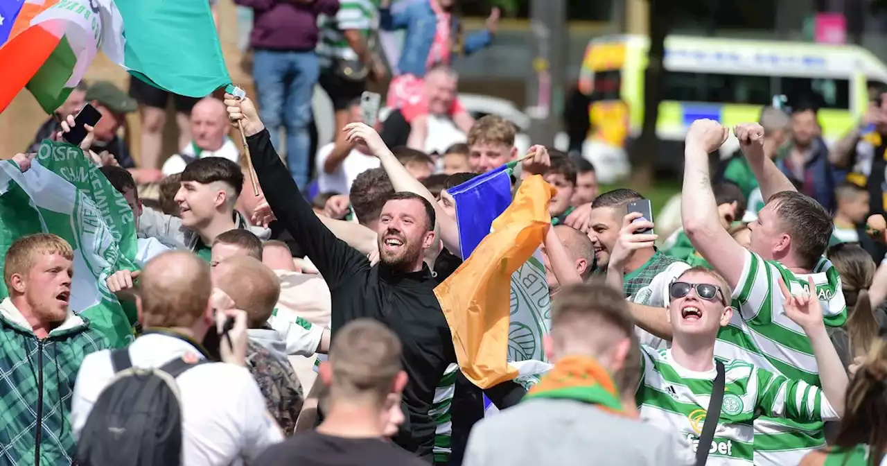 Celtic fans to gather in the Merchant City today for trophy celebrations