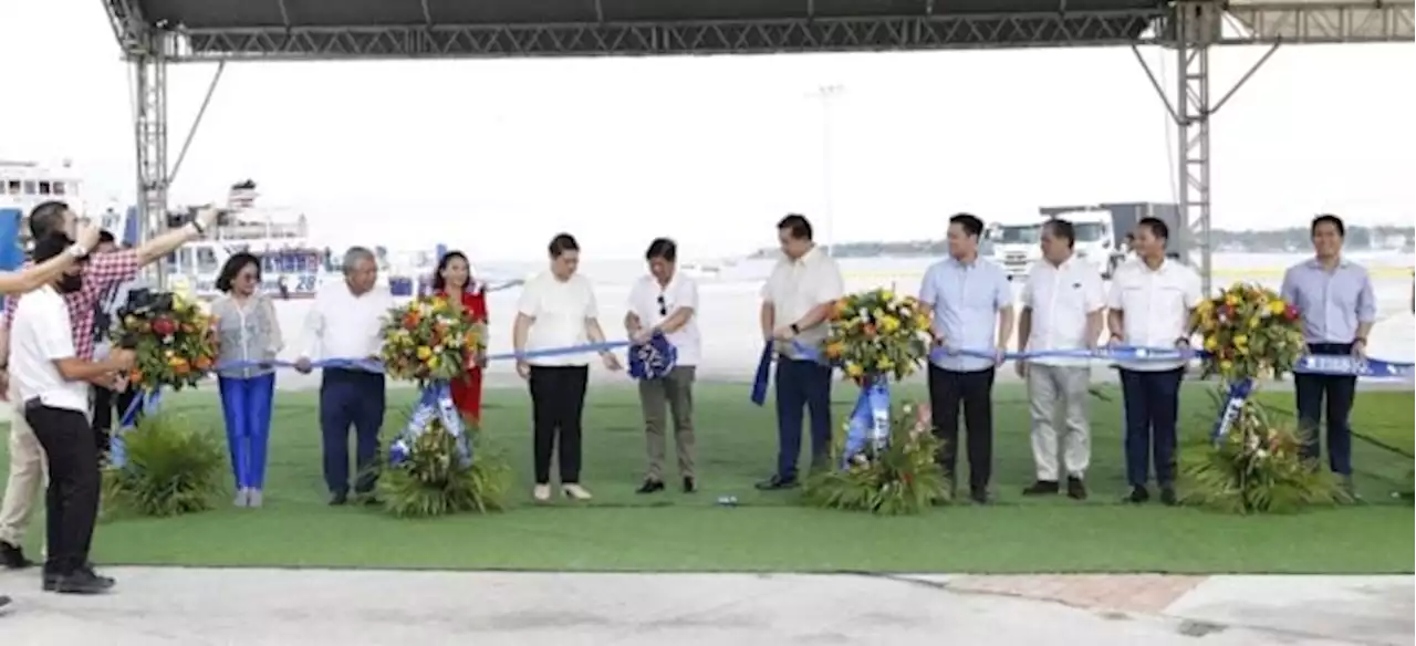 Bongbong Marcos unveils P1B Pier 88, promises faster transit in Visayas