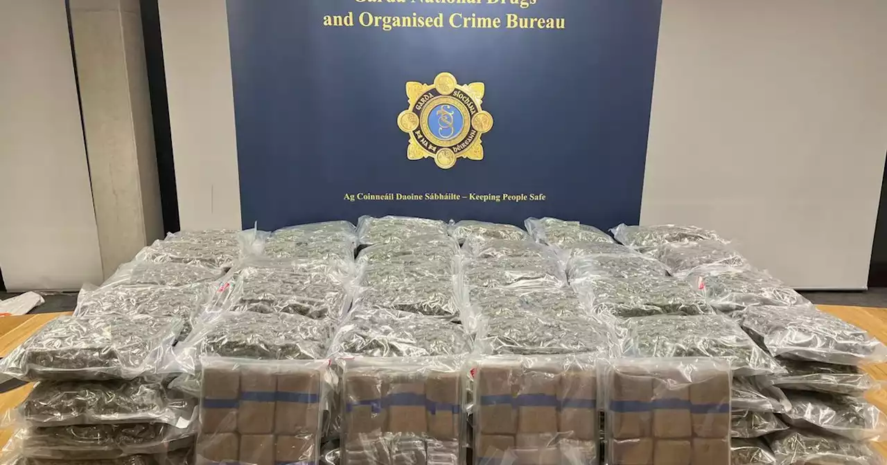 Gardaí stop car in Dublin and find almost €4m worth of drugs