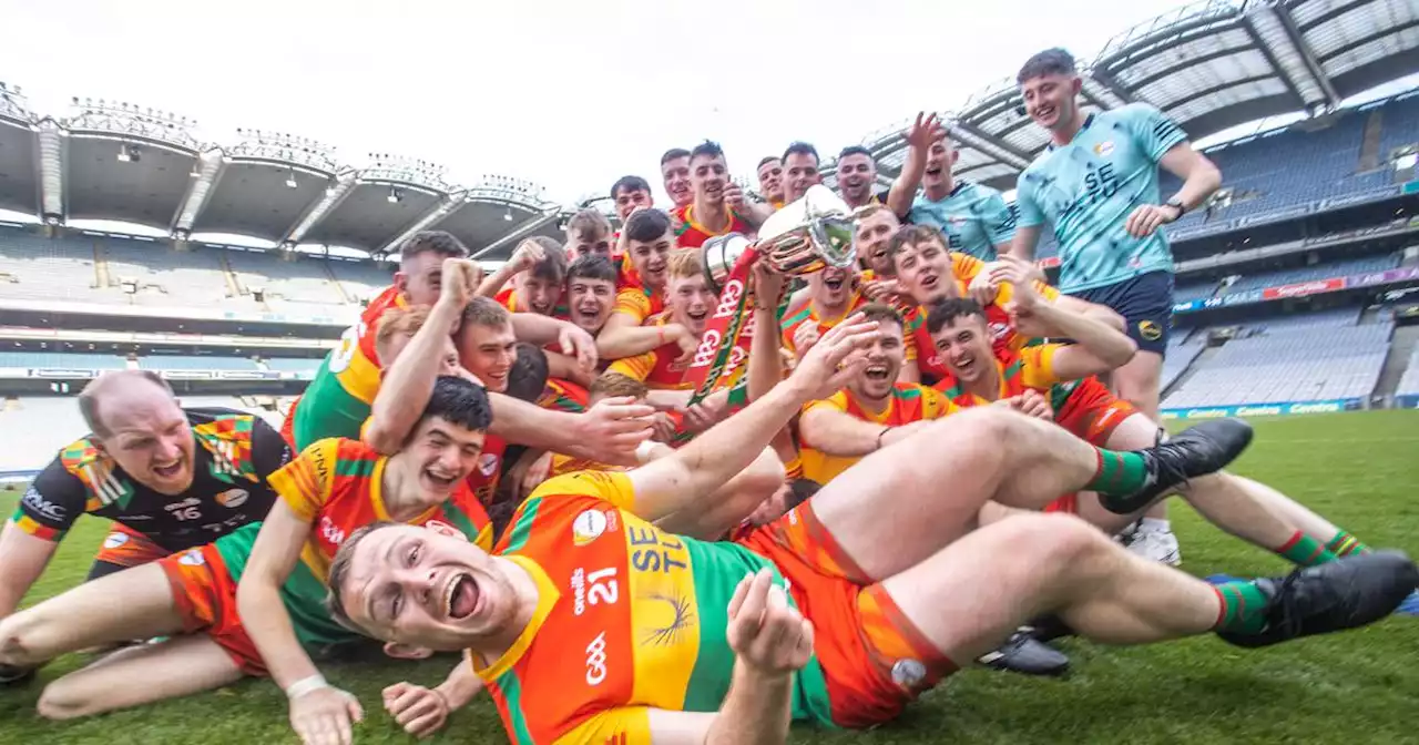 Carlow edge Offaly to clinch Joe McDonagh Cup and promotion back to top tier