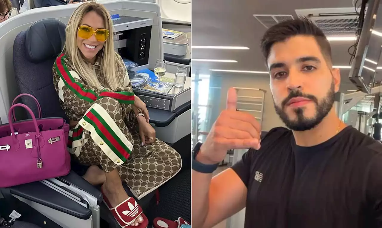 Ex-mulher de Hulk viaja de primeira classe com engenheiro para a Espanha após romance engrenar