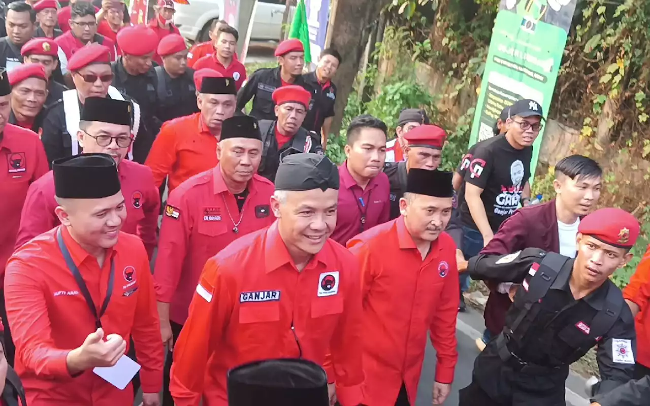 Ganjar Pranowo Berjanji Bakal Meneruskan Program Jokowi