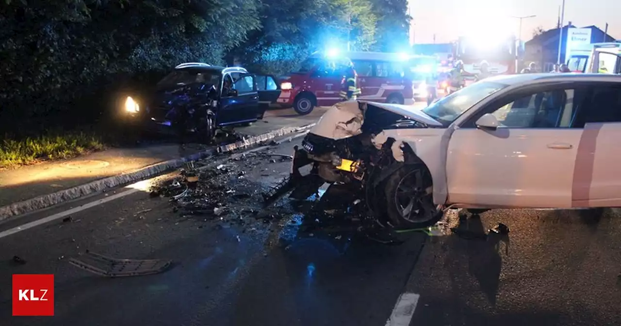 In Kaindorf - Alkoholisiert auf die Gegenfahrbahn: Zwei Autos kollidierten schwer