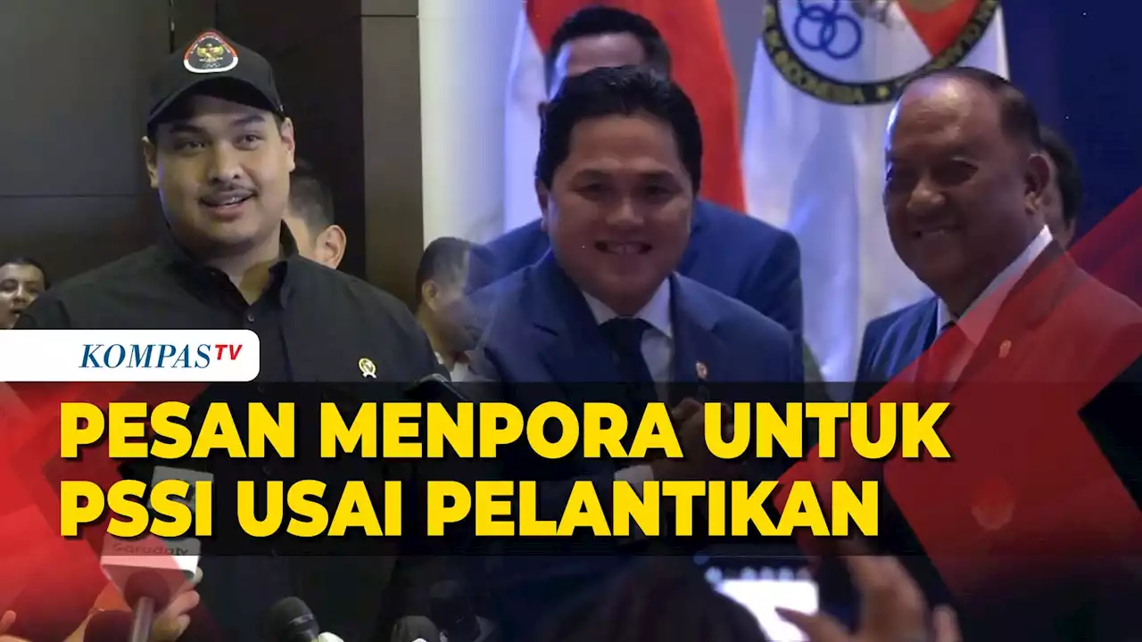 Pesan Menpora untuk PSSI Usai Pelantikan, Singgung Laga Lawan Argentina