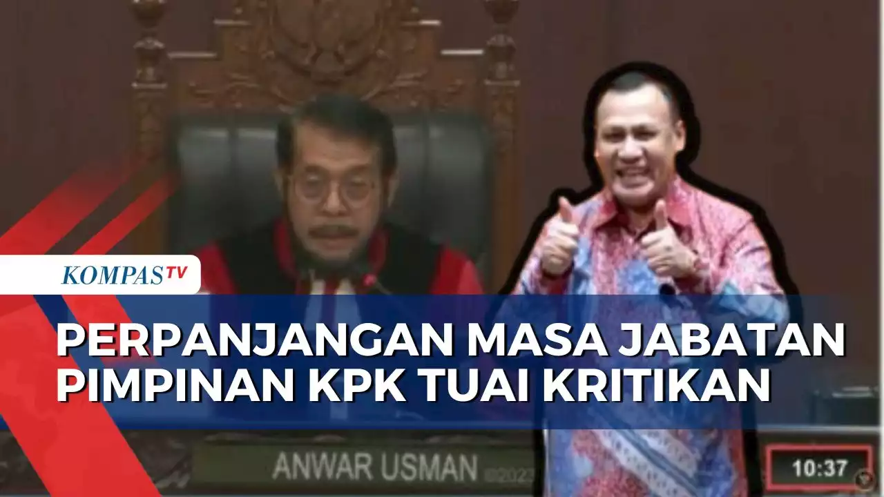 Putusan MK soal Perpanjangan Masa Jabatan Pimpinan KPK Jadi 5 Tahun Tuai Kritikan!