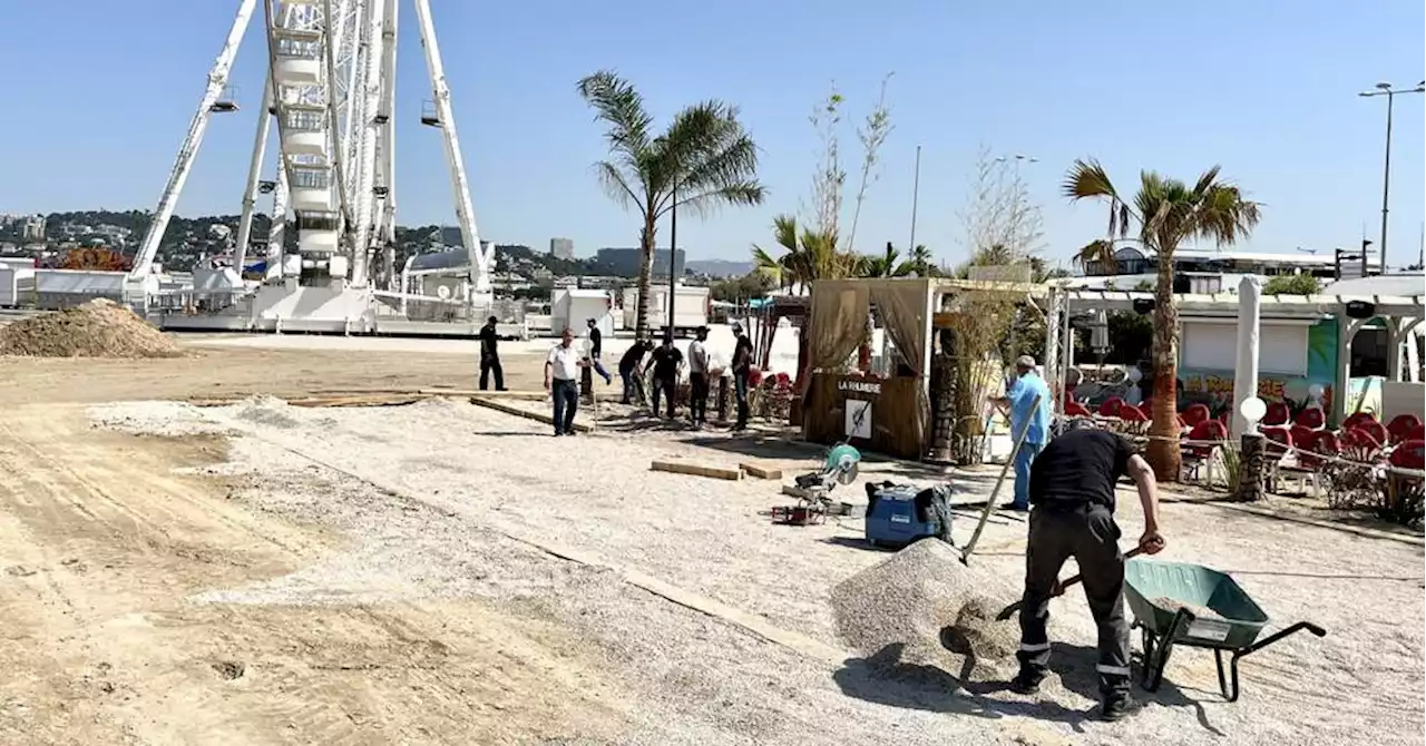 Marseille : les plages privées de l'Escale sorties du sable