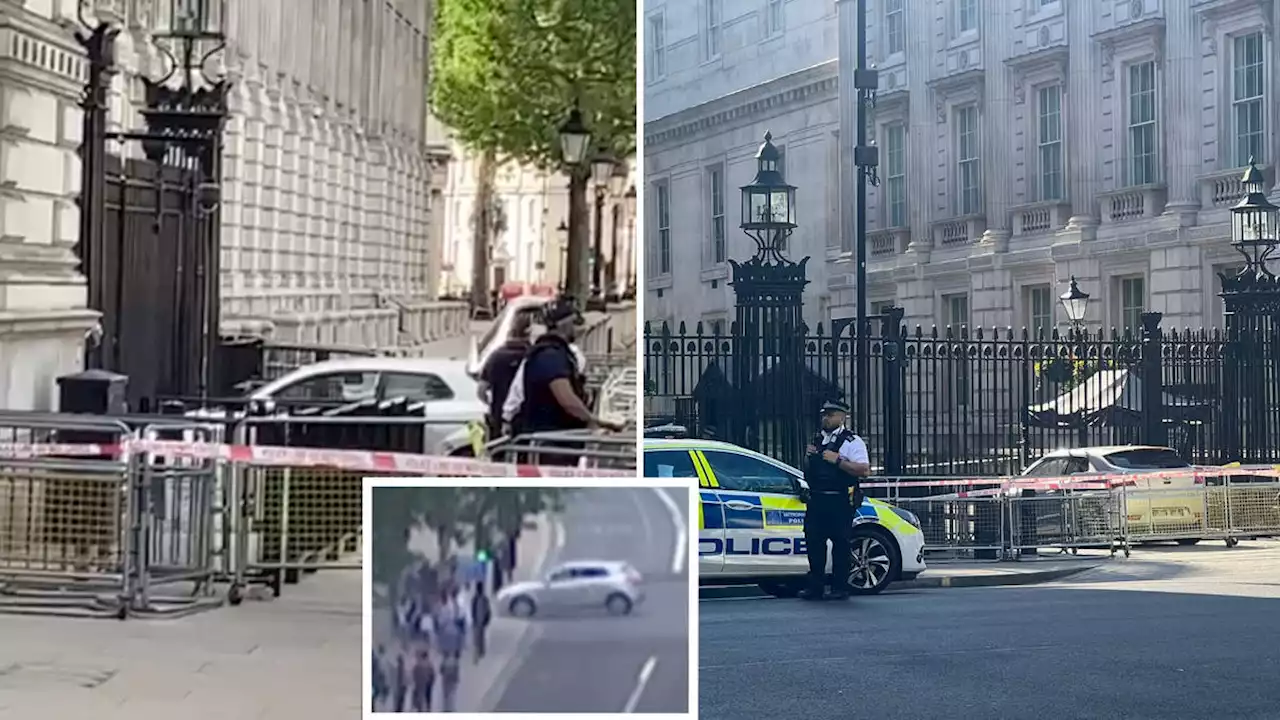 Man arrested after crashing into Downing Street gates separately charged with making indecent images of children