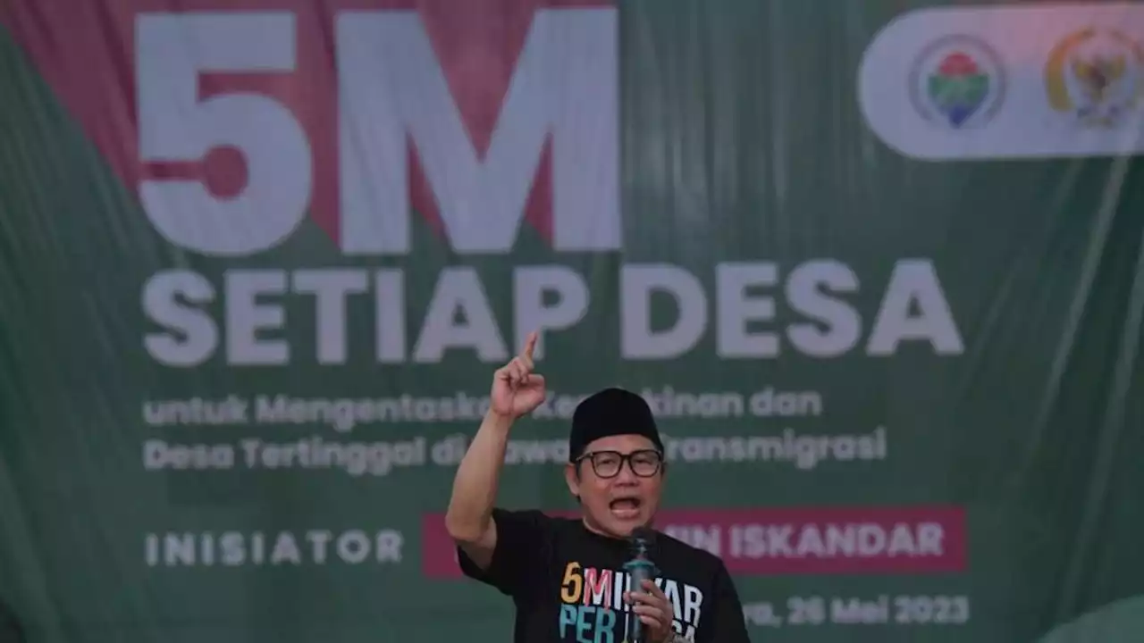 Cak Imin: Kenaikan Dana Desa Upaya Entaskan Kemiskinan Ekstrem