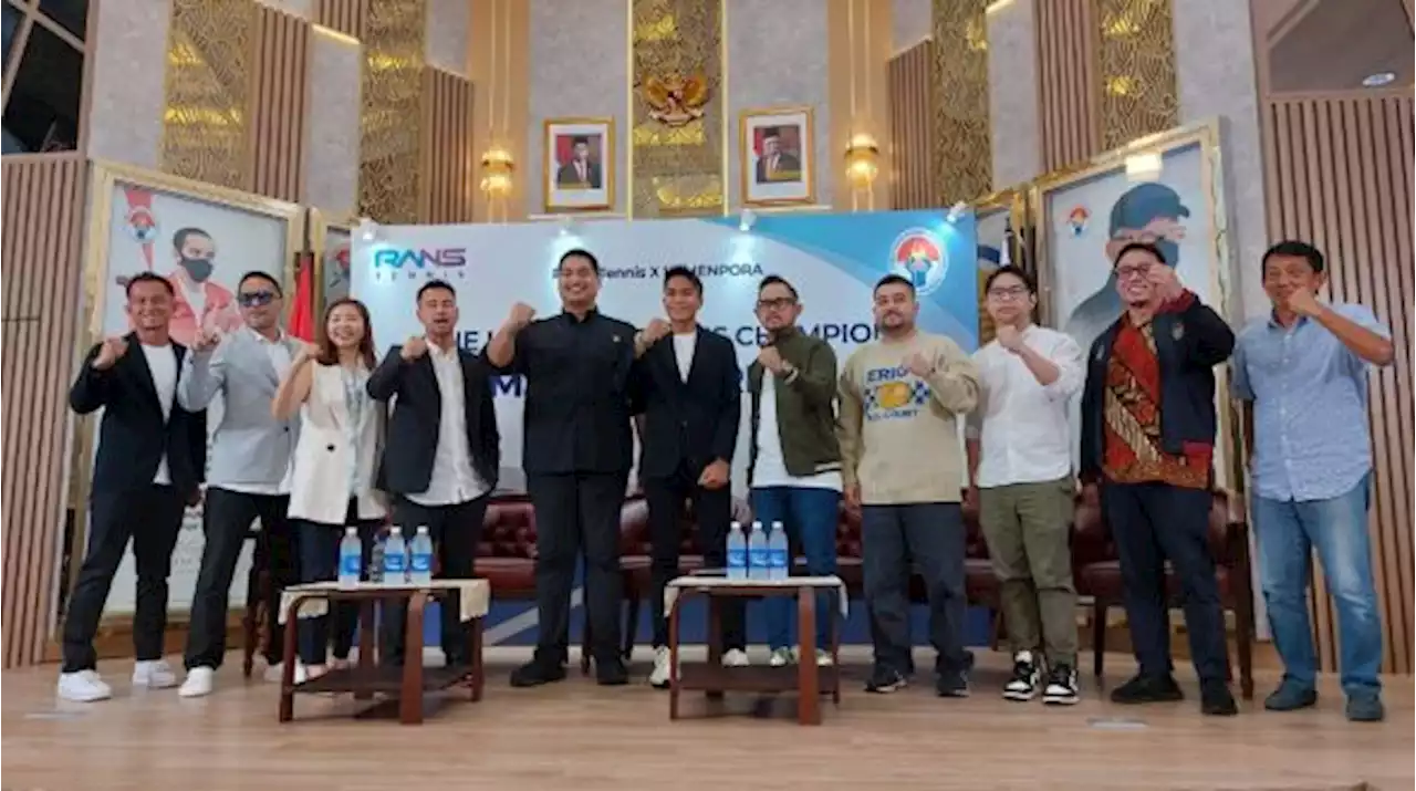 Dirikan RANS Tennis, Raffi Ahmad Dukung Peraih Emas SEA Games 2023