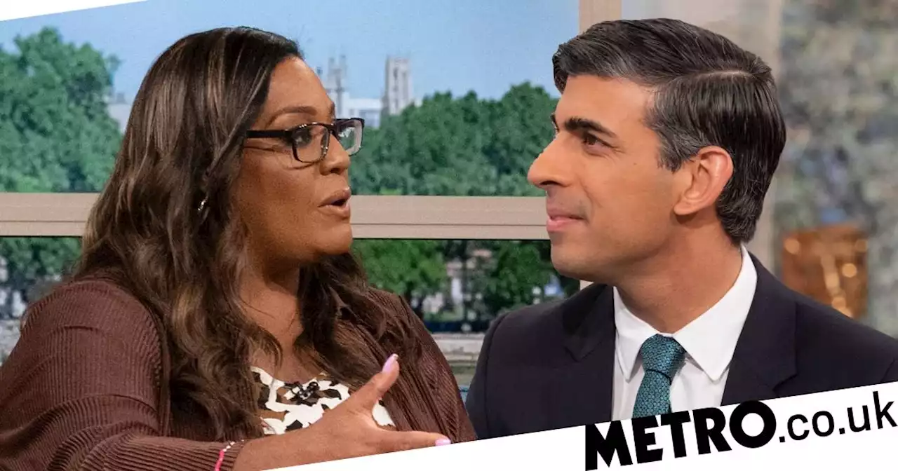 Alison Hammond ‘deletes Rishi Sunak tweet’ after backlash from viewers