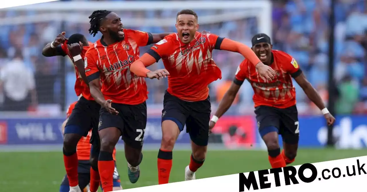 Luton beat Coventry on penalties to win Championship Play-Off final