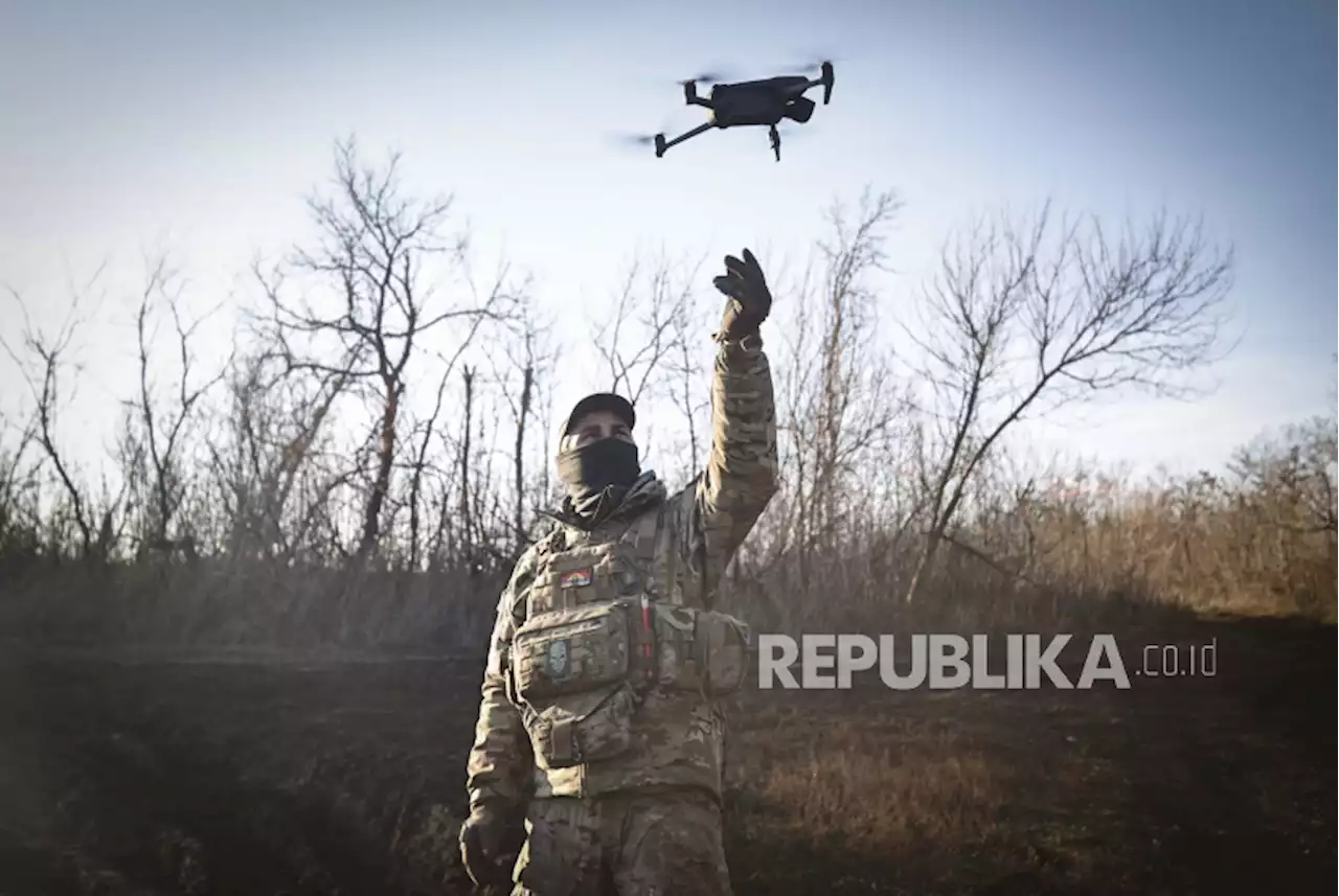 |em|Drone-Drone|/em| Ukraina Serang Instalasi Jaringan Pipa Minyak Rusia |Republika Online