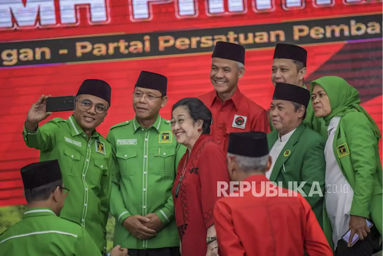 PDIP-PPP Gelar Pertemuan Bahas Pencapresan Ganjar pada Pekan Depan |Republika Online