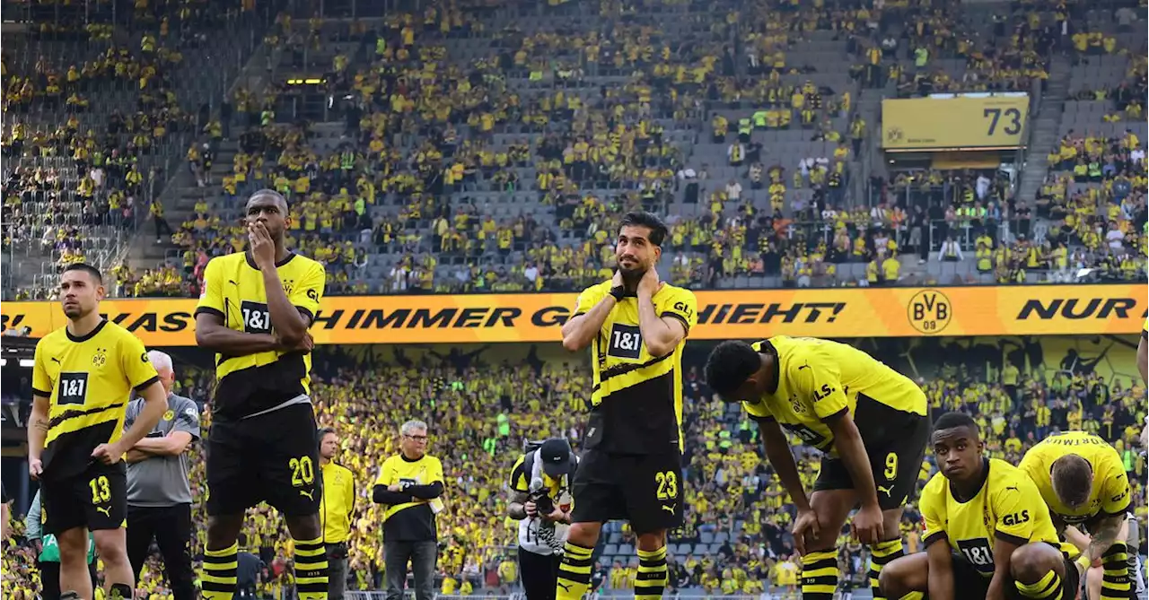 Dortmund's title dreams in tatters after shock home draw to Mainz