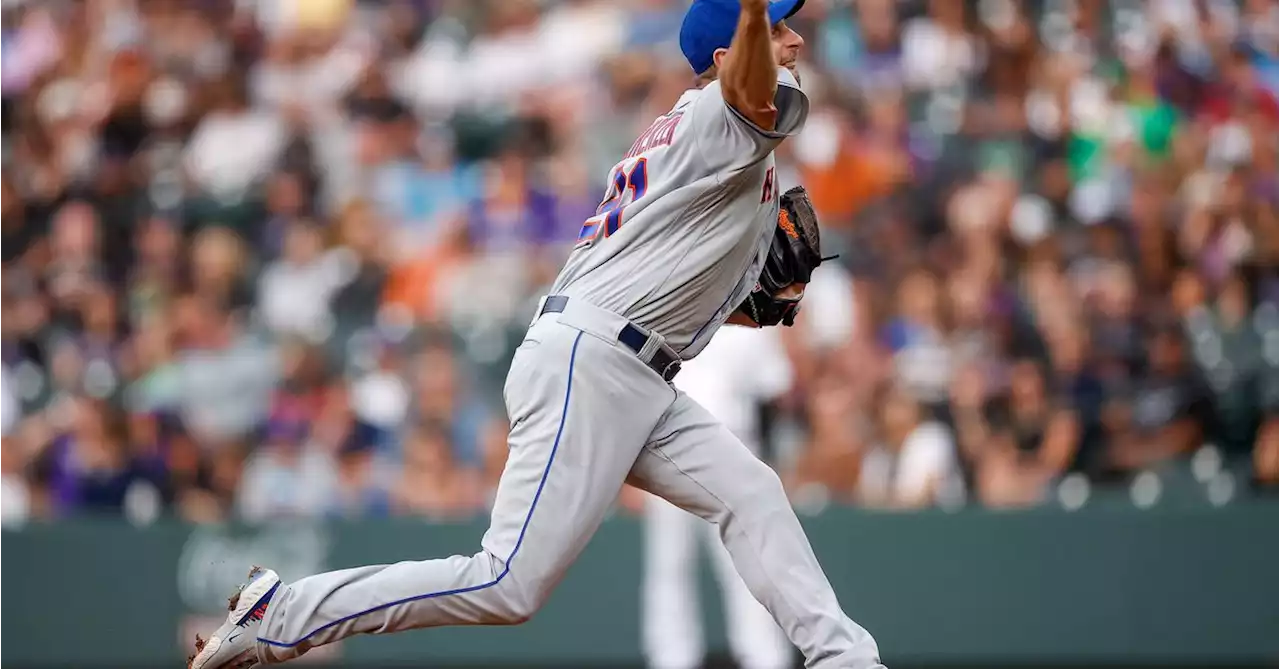 Max Scherzer throws 7 strong innings as Mets top Rockies